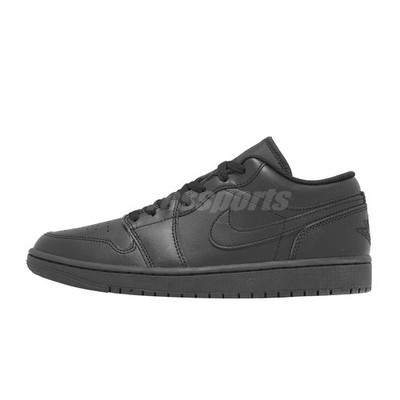 Nike Air Jordan 1 Low Triple Black Men Classic Casual Shoes AJ1
