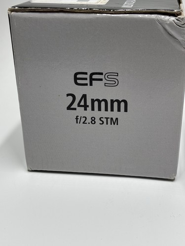 Canon EF-S 24mm f2.8 STM Lens Unused excellent condition - Picture 2 of 7