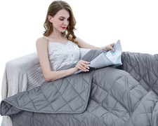 Luxurious Double-Sided Weighted Blanket to Improve Sleep Quality