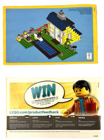 LEGO Creator and Classic Instructions Booklets Manuals Directions Lot of 8