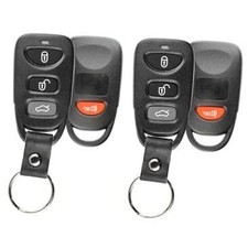 2 Remote Key 3btn Fob Shell Case Replacement for Hyundai Kia OSLOKA-310T, Two