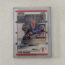 Score 1990-91 Mark Messier All-Star First Team #315 Edmonton Oilers NHL