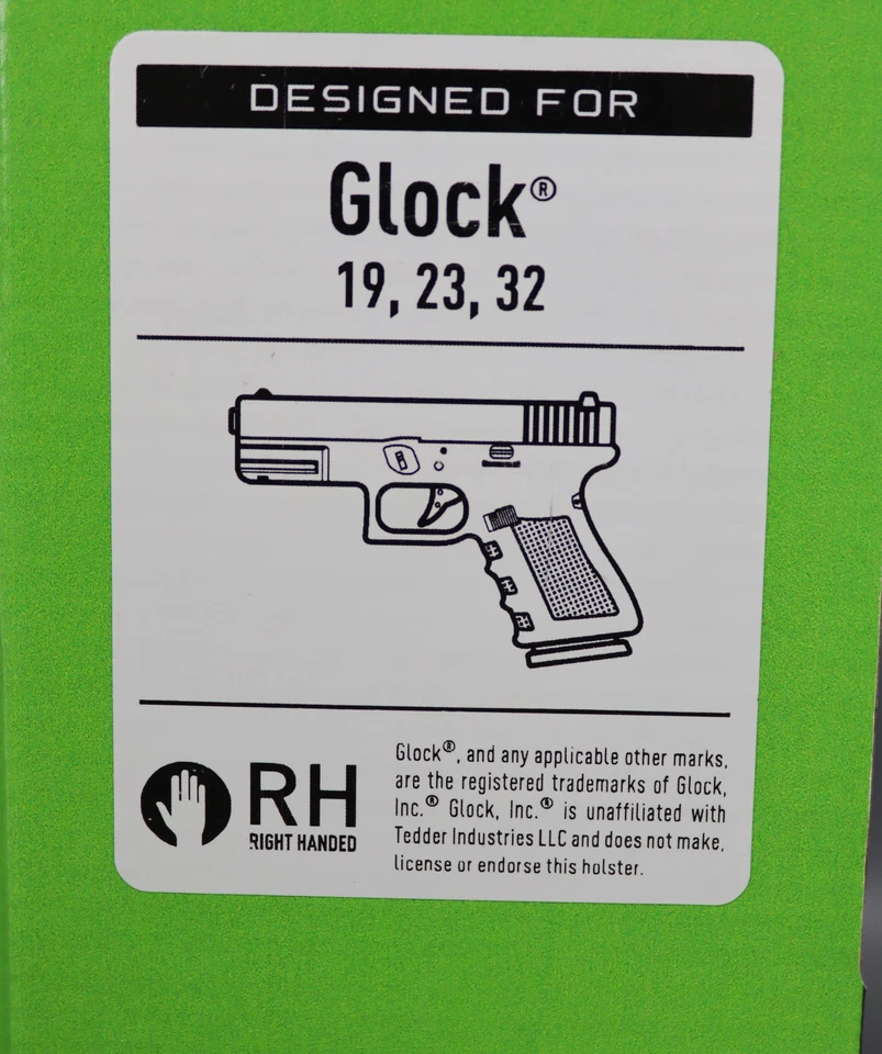 Alien Gear SSHK-0057-RH-R-15-XXX Core Carry Glock 19 CCW Black RH Holster Kit.. - Image 2 of 4