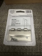 Prime Line Defender U-10319 Flip Action Entry Door Lock Set Satin Nickel