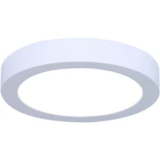Canarm Madison LED Disc Light White DL-7F-15S-WH-C 7"