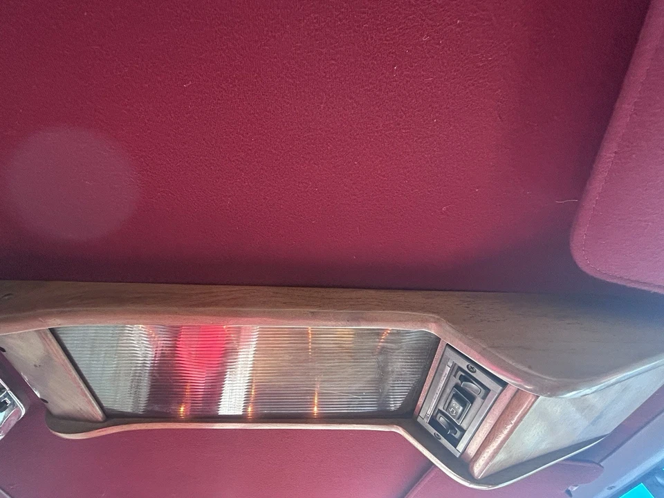 1992-1996 Ford F-150 F-250 F-350 верхний купол света консоль дерева зерно новый - Изображение 2 из 4