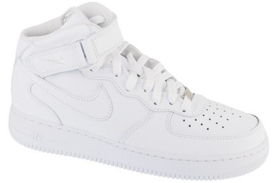 Sneaker Herren, Nike Air Force 1 Mid 07, Weiß