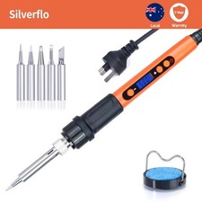100W LCD Digital Electric Soldering Iron Welding Gun Tool Kit Tempe Adjustable