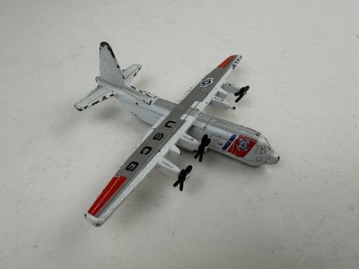 Vintage 1990 Matchbox Diecast Sky-Busters SB34 C130 Lockheed Hercules USCG Flugzeug