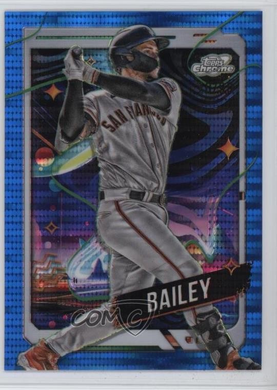 2024 Topps Cosmic Chrome Blue Moon Refractor 98/99 Patrick Bailey #130 3wu
