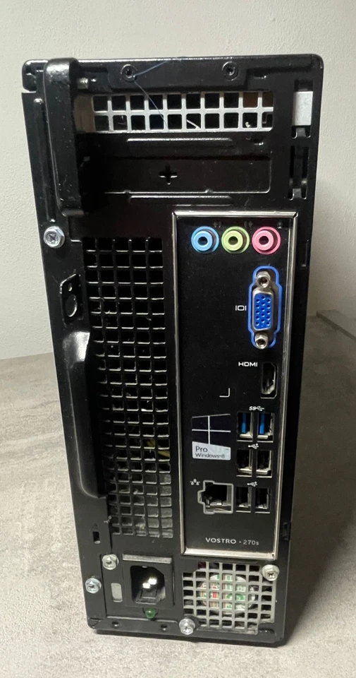 Dell Vostro 270s  | Intel i3-3240 | 12GB RAM | SSD 480GB | Windows 10 Pro | H - Immagine 2 di 3