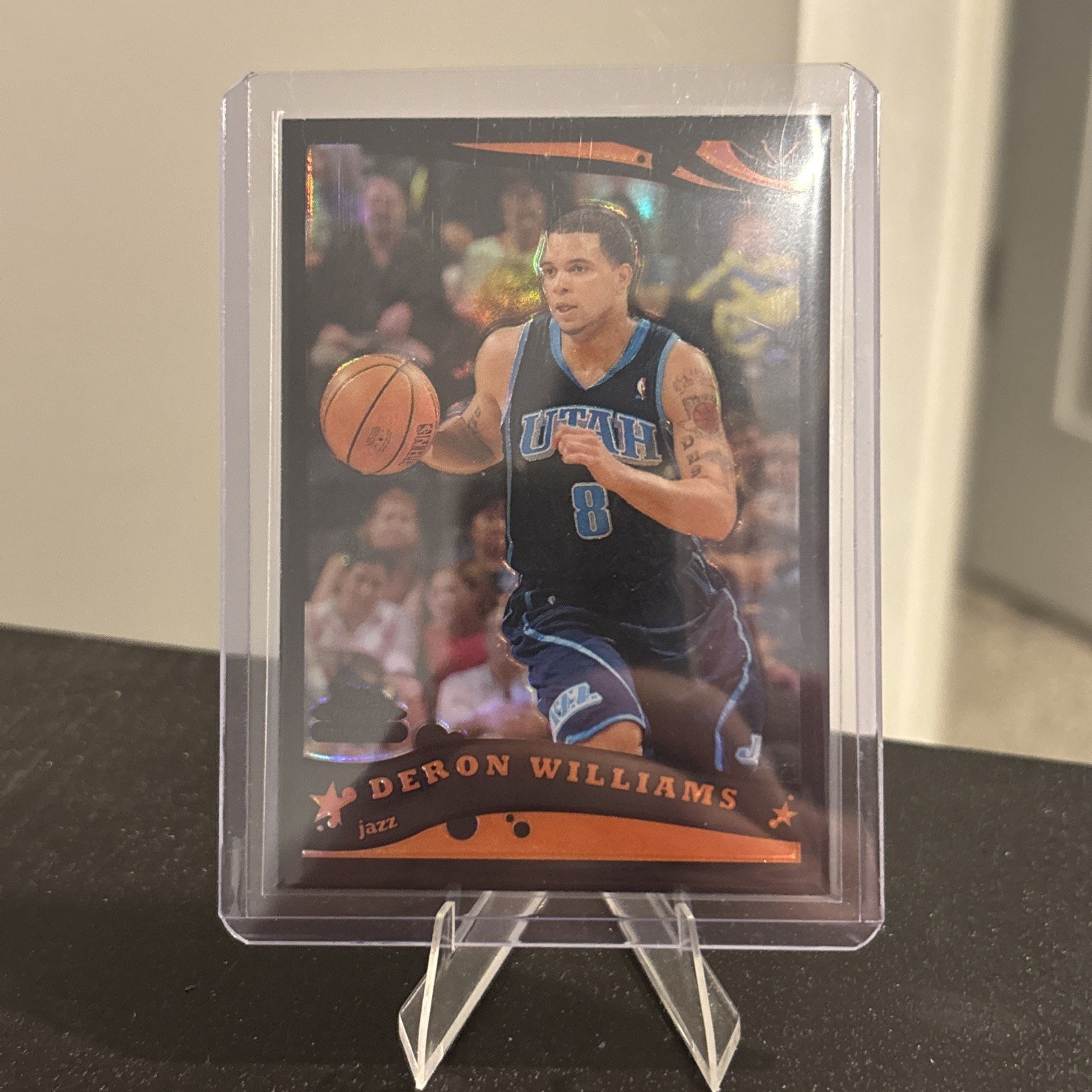 2005-06 Topps Chrome - Deron Williams #200 Black Refractor /399 (RC)