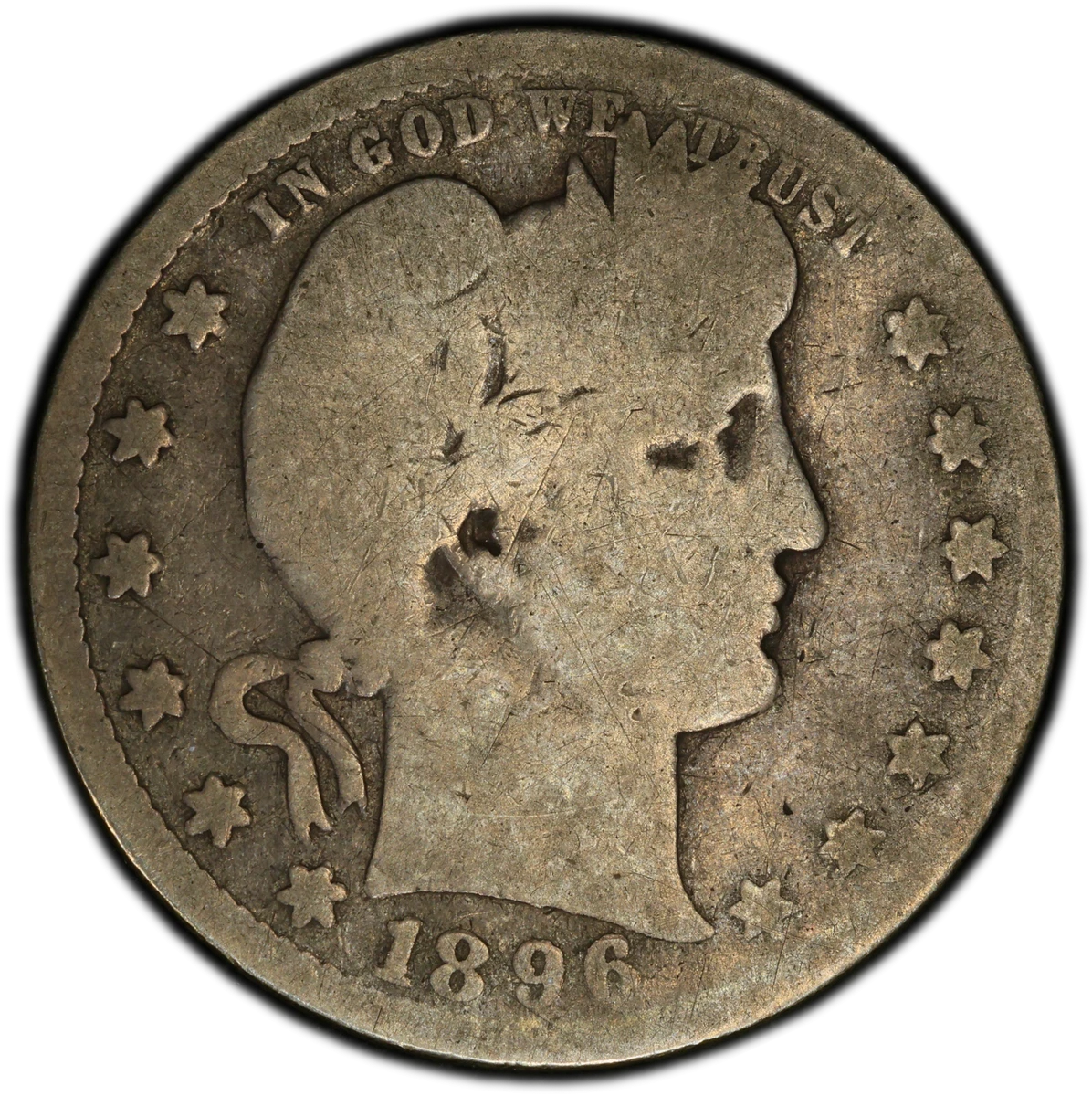B*k様 アメリカ　バーバークォーター　1896S 大特年　発行数18.8万枚 1896 Year Barber Quarters (1892-1916) for sale | eBay