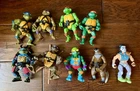 Vintage Teenage Mutant Ninja Turtles Action Figure Collection 90's TMNT  Toys