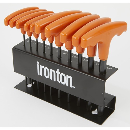 Ironton 10-Pc. SAE T-Handle Hex Key Set - Picture 7 of 7