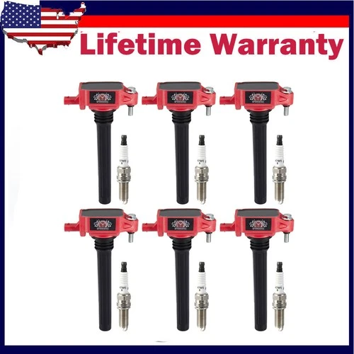 Performance Ignition Coils & Spark Plugs For Chrysler Jeep Dodge Ram 3.6L UF648