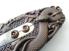 Jaw Harp &ndash; Anaconda, crafted by Glazyrin, Deep Bass Sound - Keys: A1 - A#1.