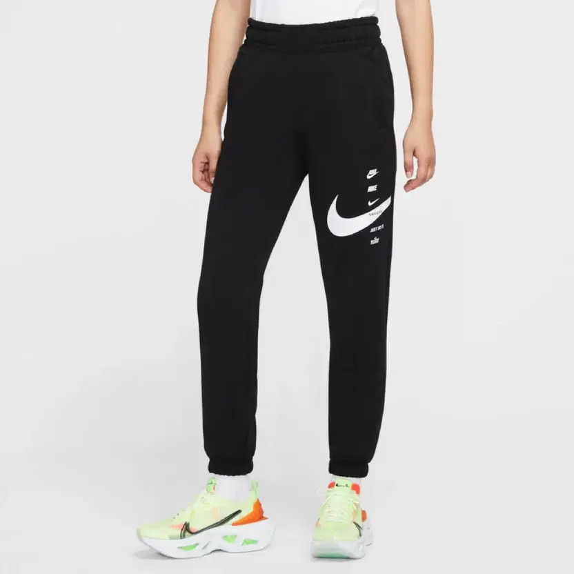 Nike Women's Swoosh Hoodie Set Black M thumbnail 4