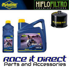 Oil & Filter Kit for Kawasaki 1000 Ninja H2 SX SE+ 2019-2021 Racing Puto Hiflo