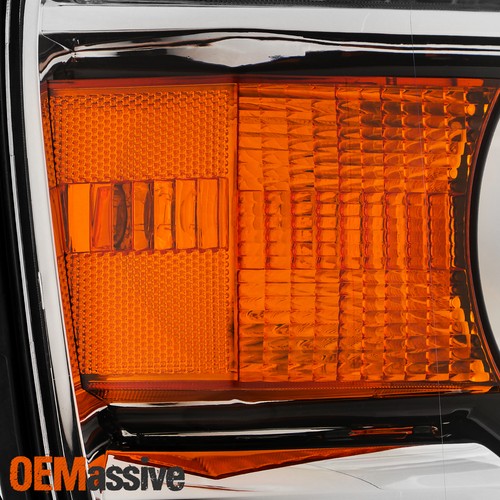 For 2014-2019 GMC Sierra Halogen w/ LED DRL Projector Headlight Passenger Side - Picture 8 of 10