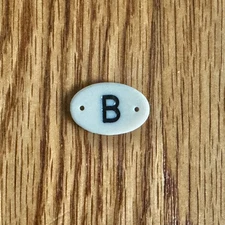 RMS Queen Mary Chair Tag / Cunard White Star