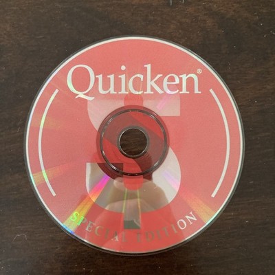Vintage 1996 Quicken SE Special Edition software CD