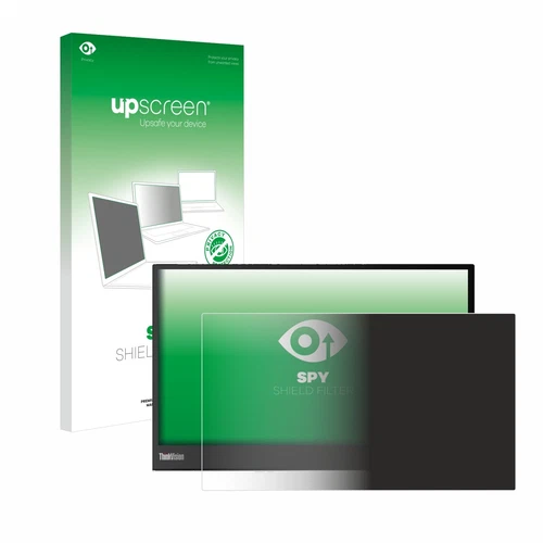 upscreen Filtre de Confidentialité pour Lenovo ThinkVision M14 16:9 Protection 