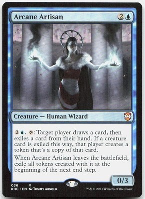 Arcane Artisan 36 Near Mint Commander: Kaldheim Mythic Magic: The Gathering