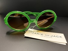 Janie  Jack Accessories- Green Round Sunglasses-Girl 4yr and up NWT