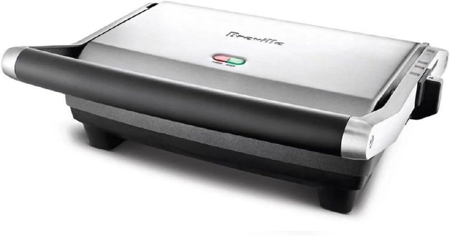 BSG520XL Panini Duo Nonstick Sandwich Maker Press, 2 Slice, Brushed Stainless St