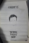 CURRENT 93 ORG RARE POSTER 1992