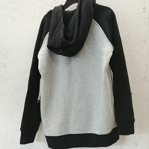 Cat Print Zip Up Hollywood The Jean People Hoodie Girls Youth Black Gray Size 5 - Picture 2 of 4