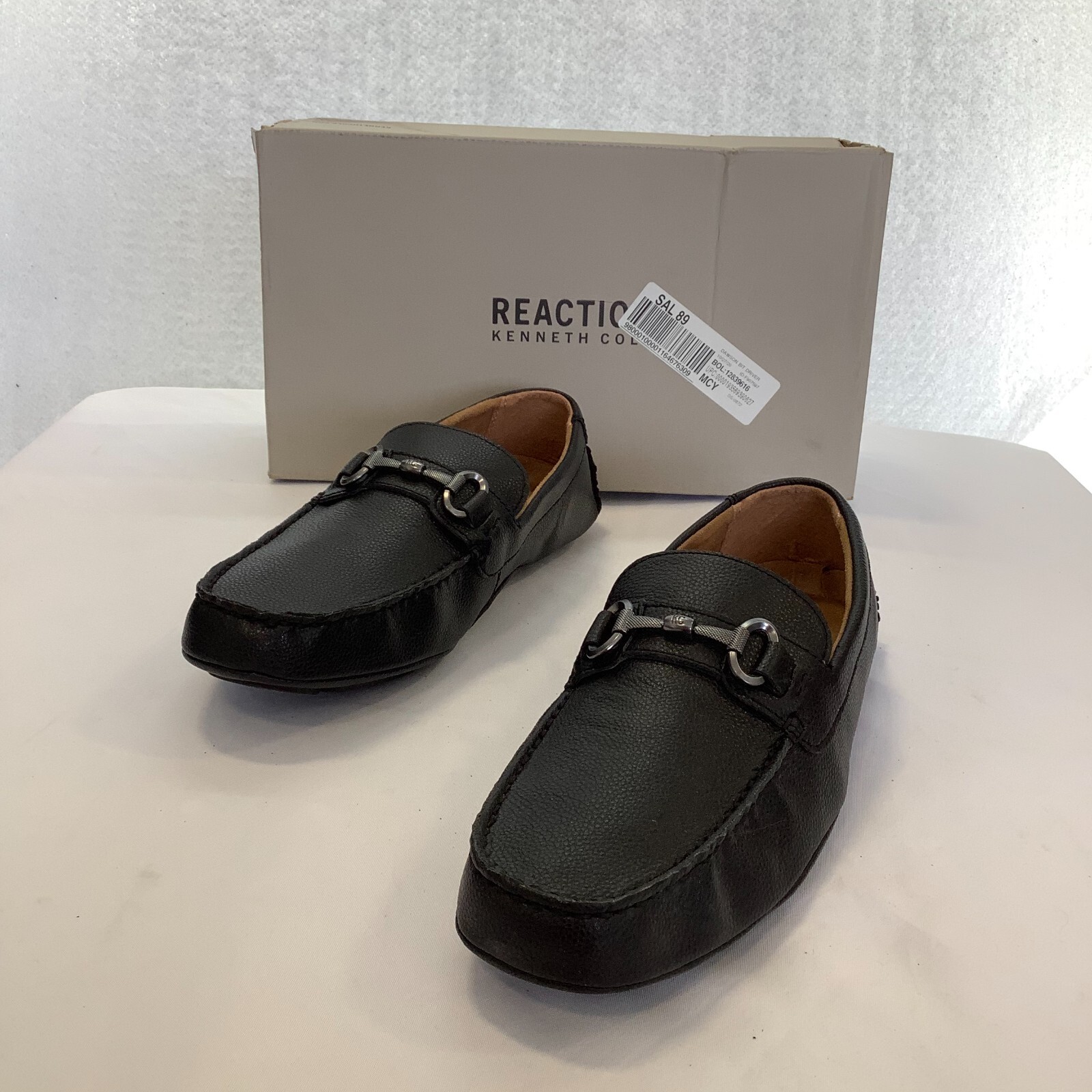 Kenneth Cole Reaction Dawson Bit Driver Men's Shoes Black : 12 M
