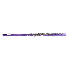 2000s Lazarro LZR120FL Flute LZR 120 FL Silver Nickel Purple Jazz Band 120-PR