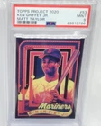 2020 Topps Project KEN GRIFFEY JR Matt Taylor artist card 53 PSA graded Mint 9