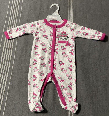 Duck Duck Goose Panda Bear 0-3 Month Sleeper
