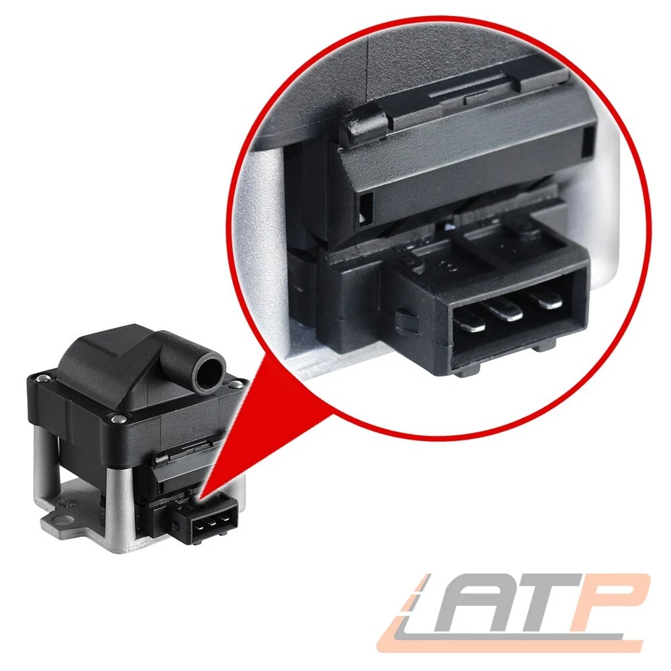 IGNITION COIL FOR AUDI 100 80 SEAT IBIZA SKODA VW GOLF 3 1H PASSAT POLO T4 YEAR 85-03 - Image 3 of 4