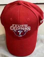 PHILADELPHIA PHILLIES: 2008 Red League Champs , New Era Adj. Hat BNWOT Free Shp