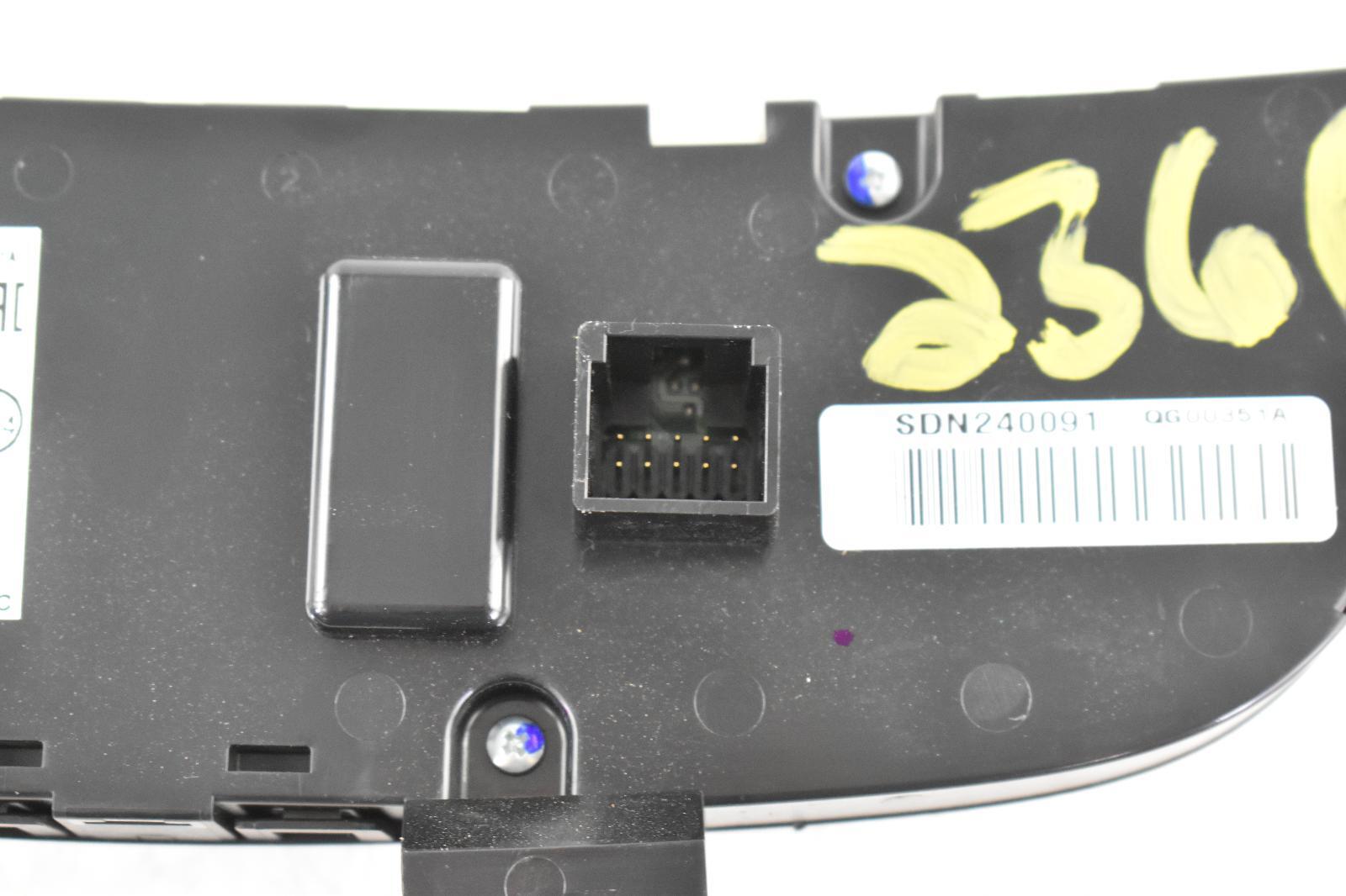 Used A/C Selector Switch fits: 2021 Chevrolet Equinox control panel ID 84612975