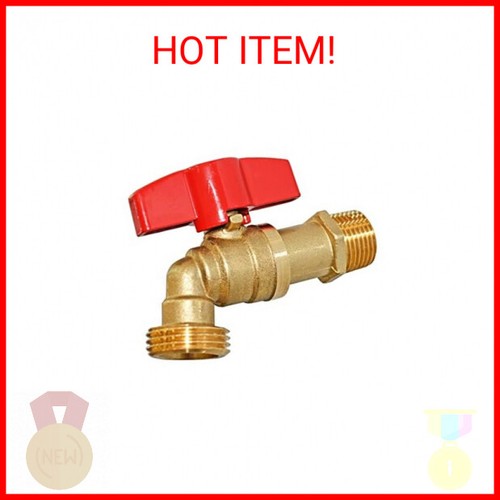 HQMPC Outdoor Spigot Hose Ball Valve Hose Bibb Garden Hose Connect Bibb Shut Off