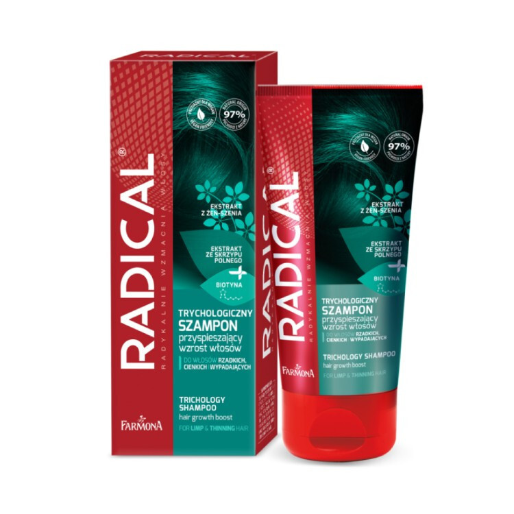 RADICAL Farmona Trichology Shampoo Accelerating Hair Growth 200ml