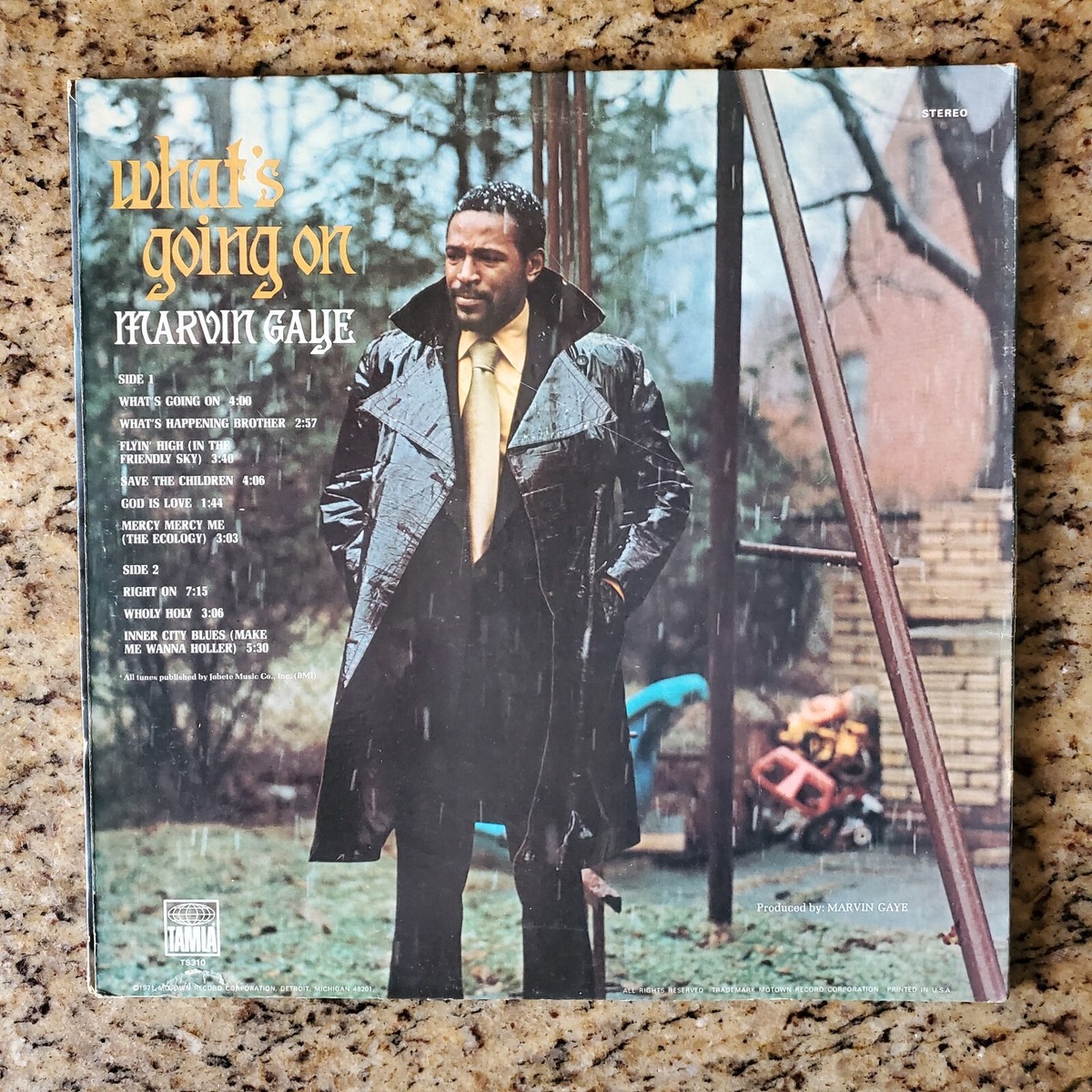 Marvin Gaye ‎– What's Going On, Tamla Motown ‎– S-310, Vinyl, LP