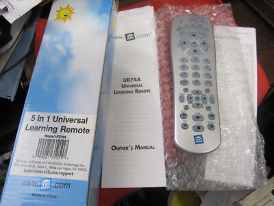 X10 Universal 5-in-1 Learning Remote Model UR74A