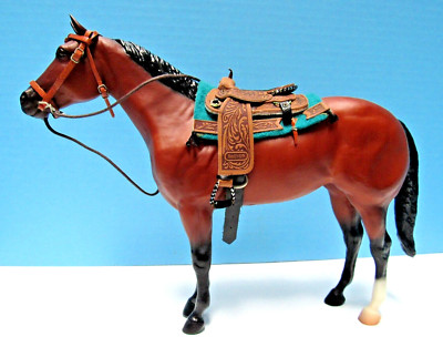 BREYER #499 AQHA OFFSRING of KING  P-234 - 1997 LTD. ED. - SIGNED SUZANN FIELER