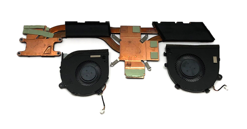 Dell G3 3579 Genuine CPU GPU Cooling Fans & Heatsink 0N29Y0 0GWMFV 0TJHF2 - Picture 3 of 6
