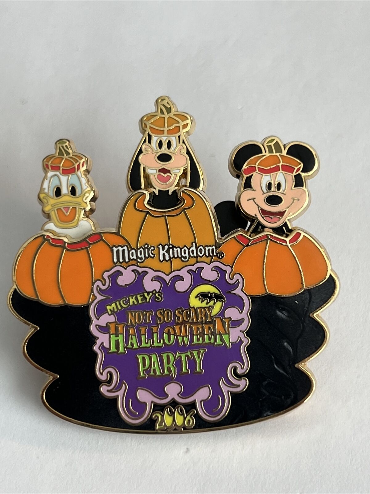 Mickey’s Not So Scary Halloween Party 2006 Mickey Mouse Disney Pin (B0)