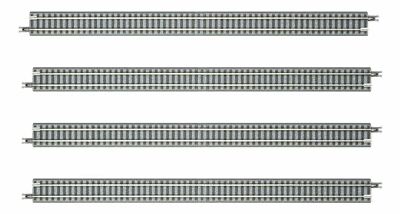 Rokuhan R083 Gleis gerade 440 mm mit Anschlussblende 1:220 Spur Z