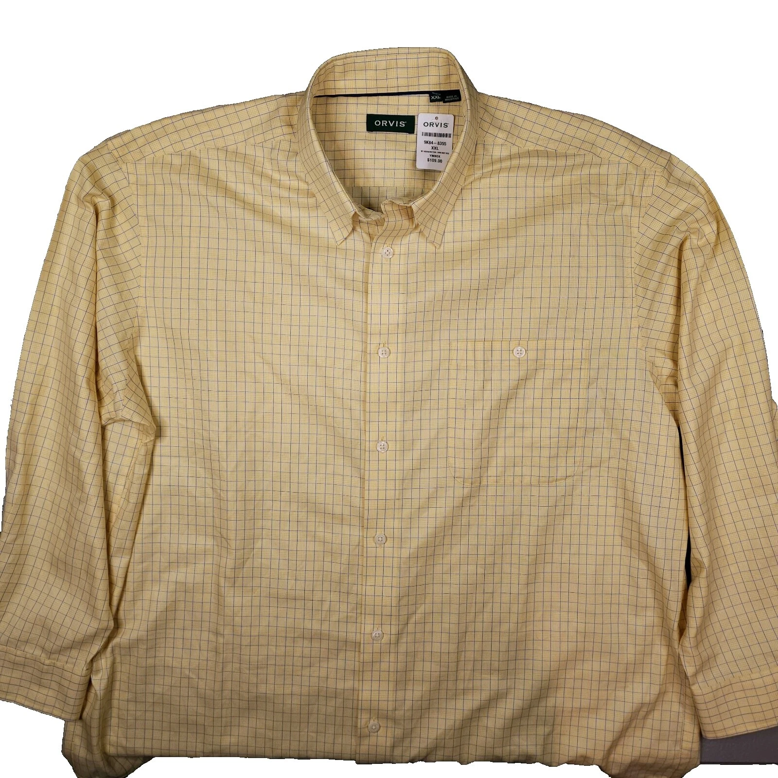 Orvis Long Sleeve Casual Button-Down Shirts for Men