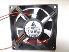 1 pcs Delta Fan AFB0824H DC24V 0.12A 8CM 8025 2 pin inverter cooling fan