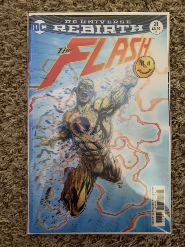 Flash #21 Lenticular Cover